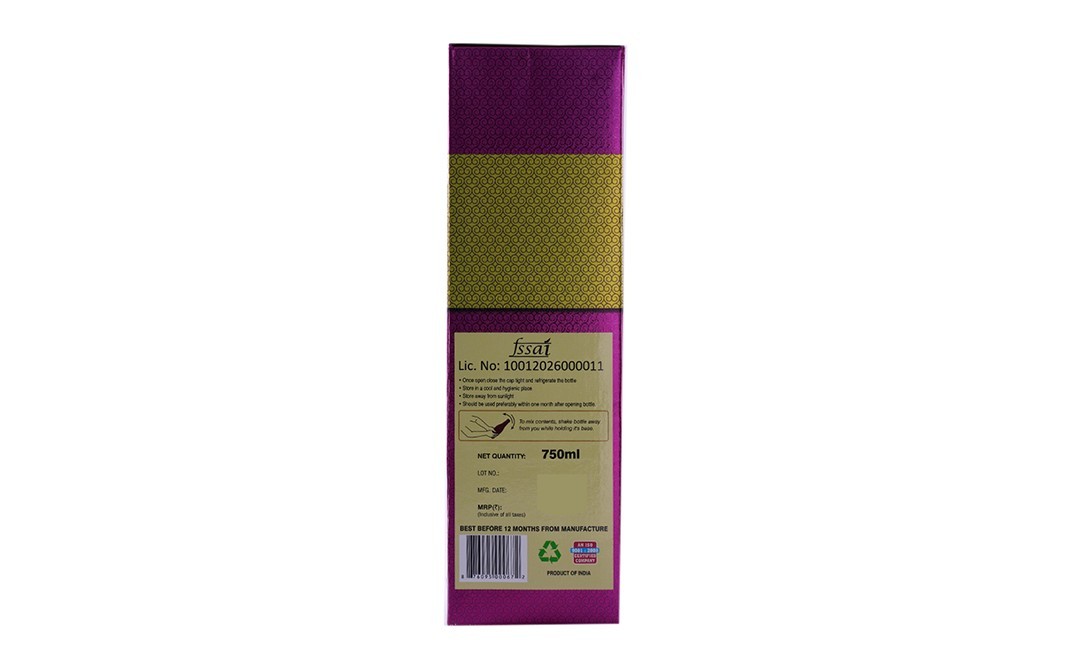 Guruji Kesaria Thandai    Pack  750 millilitre